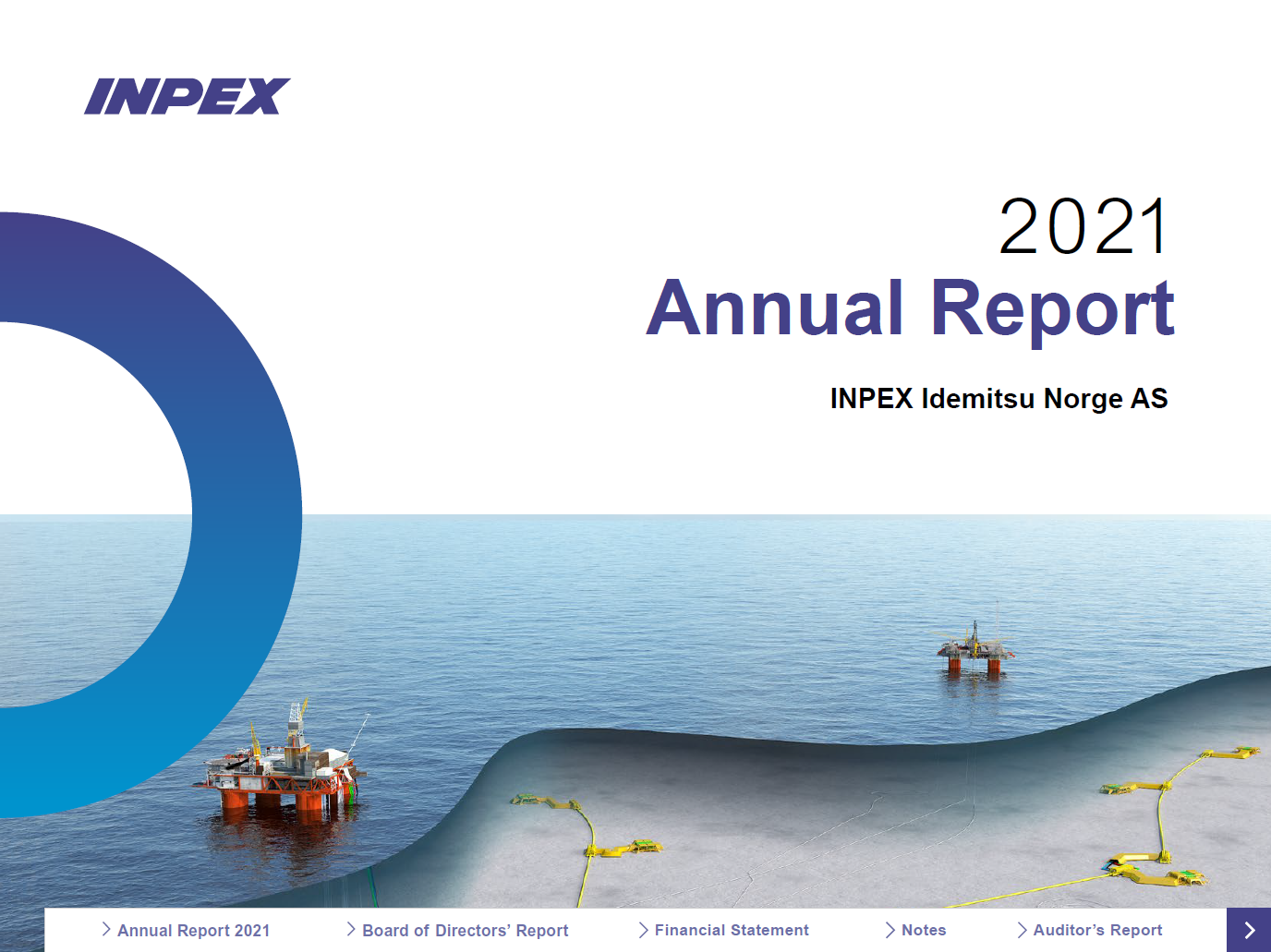 Frontpage annual report 2021
